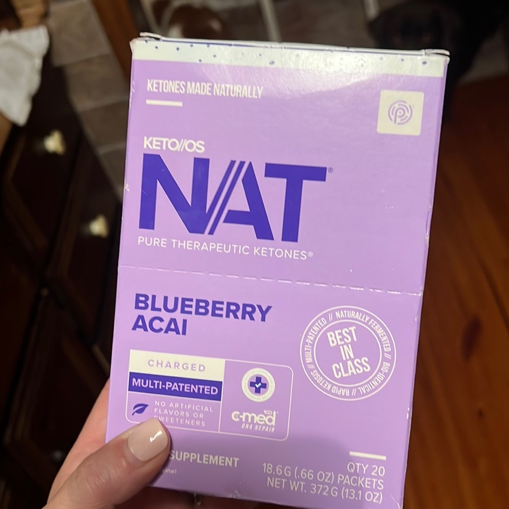 Pruvit Charged Ketones  Blueberry Açaí flavor